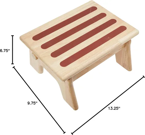 Miniatura 5 de My Brest Friend Taburete de lactancia ajustable para mayor comodidad, madera