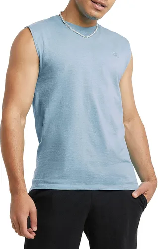 Champion Men's Muscle Tank, Classic Graphic Muscle Tee, Sleeveless T-shirt for Men (Reg. Or Big & Tall)