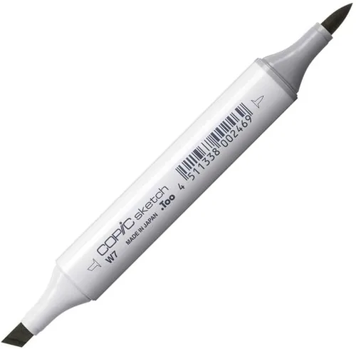 Miniatura 3 de Copic Markers W7-Sketch, gris cálido (Warm Gray)