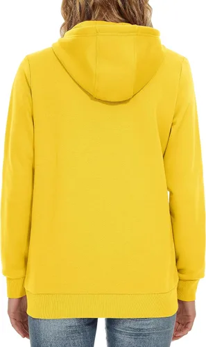 Miniatura 14 de TACVASEN Sudaderas con capucha y cremallera para mujer, ligera, de rizo francés, con cremallera completa y bolsillos