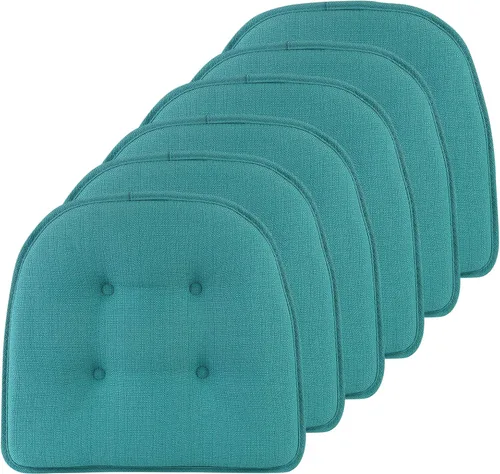 Miniatura 98 de Cojines antideslizantes para silla, ensamblados en Estados Unidos, almohadillas de asiento antideslizantes en forma de U para comedor, cocina