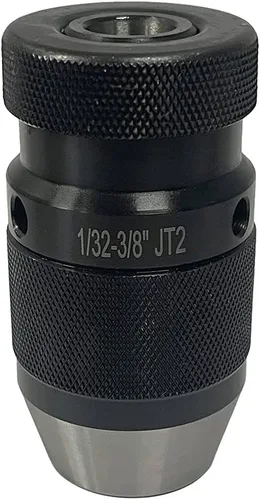 Miniatura 2 de 1/32" - 3/8" JT2 sin llave de taladro Chuck Taladro Cónica montada 2JT CNC