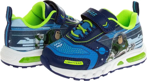 Miniatura 2 de Disney Pixar Toy Story - Zapatos deportivos para niños - Buzz Lightyear y Woody sin cordones con luces para niños pequeños (niños pequeños)