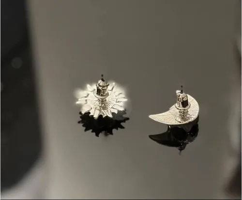 Miniatura 7 de Aretes de tuerca para mujer, bonitos aretes de circonita para niñas, diseño de mariposa y perlas