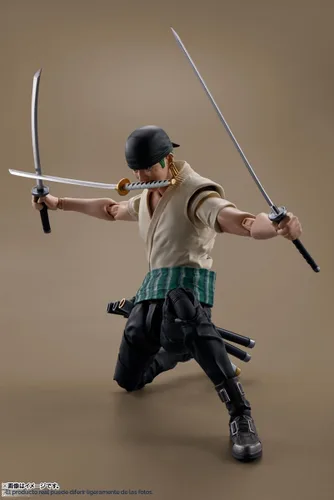 Miniatura 8 de TAMASHII NATIONS - Una serie de Netflix: One Piece - Figura de acción Roronoa Zoro S.H.Figuarts