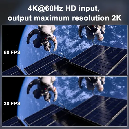 Miniatura 8 de VIXLW Tarjeta de captura HDMI, dispositivo de captura HDMI 4K a USB/USB-C, tarjeta de captura de video USB3.0 para transmisión y grabación, funciona
