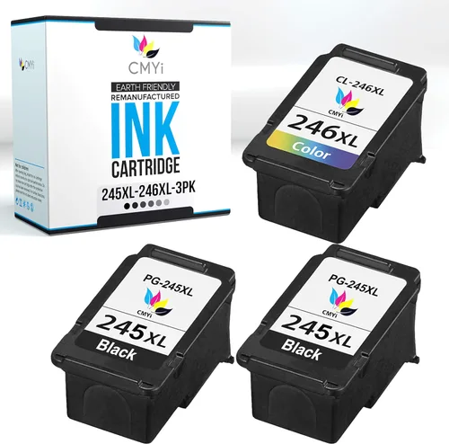 Miniatura 7 de Cartucho de tinta de repuesto negro 245XL para Canon PIXMA iP2820, iP2850, MG2420, MG2520, MG2522, MG2525, MG2550, MG2555, MG2900, MG2920, MG2922