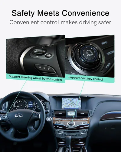 Miniatura 2 de Adaptador USB Bluetooth para coche aptX-HD Sound- Compatible con Infiniti, Honda, Toyota, Lexus, GMC, Volvo, Ford, Mazda sin Bluetooth de coche