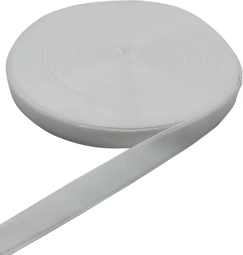 Miniatura 10 de Carrete de cinta de terciopelo blanco de 15 yardas, para bodas, envoltura de regalos, lazos para el pelo, decoración del hogar (1/4 pulgadas, blanco)