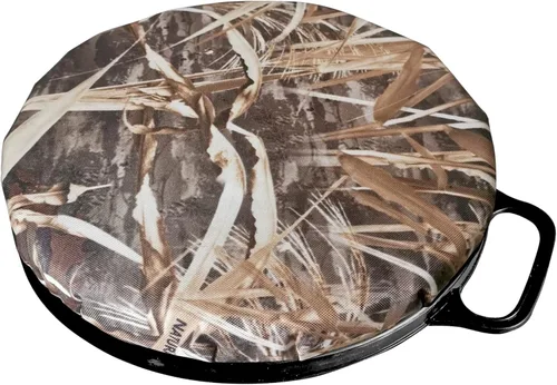AUSCAMOTEK Cojín con tapa giratoria para cubo de 5 galones para caza, pesca y jardinería