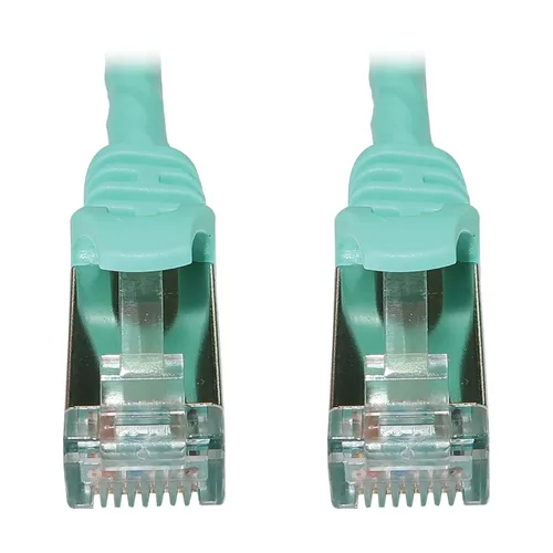 Miniatura 60 de Tripp Lite Cable Ethernet Cat6a 10G, cable de conexión de red STP moldeado sin enganches (RJ45 M/M), negro, 35 pies/34.8 ft, garantía