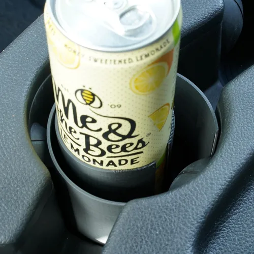 Miniatura 7 de C² Adaptador Inserto Flexible Delgado de Portavasos para Latas de Automóvil (Negro, EE.UU. (x2)) - Fabricado en EE.UU. - Asegura Bebidas Energéticas