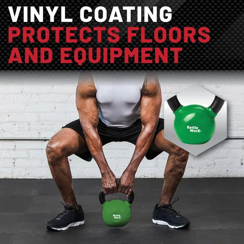 Miniatura 4 de Kettleball Weight para entrenamiento de fuerza, acondicionamiento y fitness