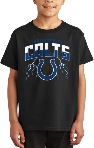 Miniatura 15 de Junk Food Camiseta para niños estándar x NFL Team Lightning con licencia oficial para niños