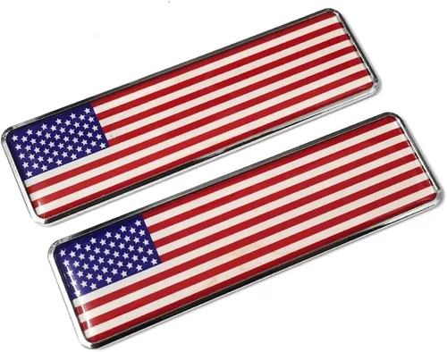 Miniatura 11 de PTDecals Un par de calcomanías de emblema de línea azul delgada 3D de metal Universal para auto, hogar y oficina 104.5 * 30mm Azul(Thin Blue Line)