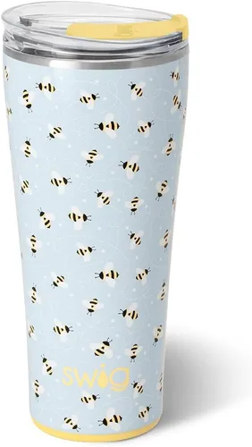 Miniatura 29 de Swig Life - Vaso aislante de 22 onzas, vaso de viaje para café con tapa, taza de café para viaje compatible con portavasos, de acero inoxidable