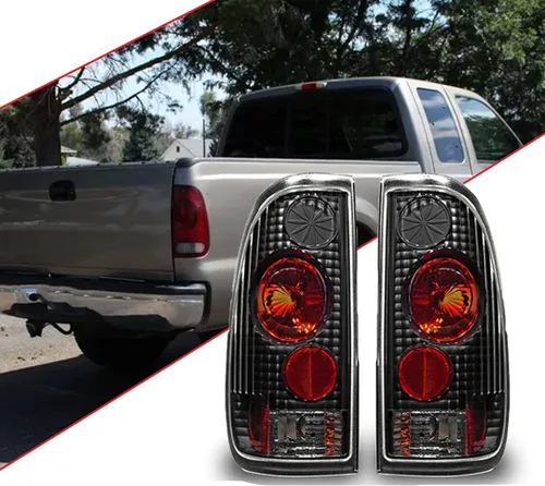 Winjet Luces traseras para Ford F-Series F150 1997-2003 (solo compatible con modelos Styleside), 2004 F150 Heritage, 1999 2000 2001 2002 2003 2004