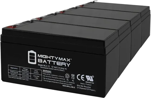Miniatura 8 de ML3-12 - 12 voltios 3 AH, terminal F1, batería recargable SLA AGM