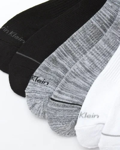 Miniatura 40 de Calvin Klein Calcetines deportivos acolchados de corte alto para hombre (paquete de 6)