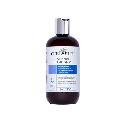 CURLSMITH Bond Curl Rehab Salve - Protein-Rich Treatment, Bond-Building Hair Treatment, For All Curl Types, Vegan & Cruelty Free
