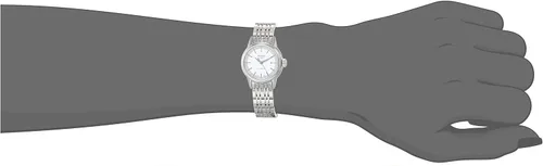Miniatura 5 de Tissot Carson Automatic Lady 316L Reloj automático con caja de acero inoxidable para mujer, gris, acero inoxidable, 14 (T0852071101100), Gris