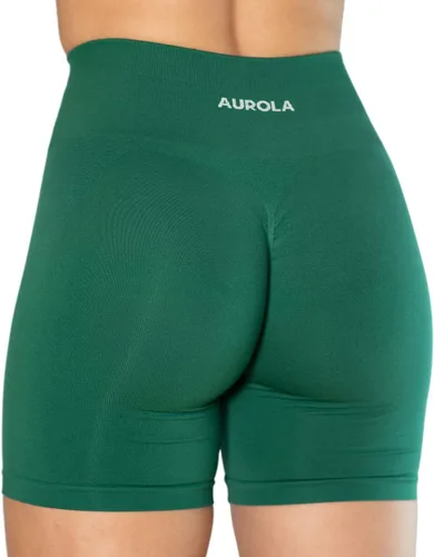AUROLA Intensify - Pantalones cortos de entrenamiento para mujer, sin costuras, para gimnasio, yoga, correr, deporte, ejercicio activo, fitness