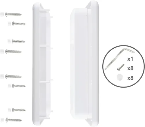 Miniatura 9 de Puerta electrónica inteligente para mascotas, puerta automática para perros y gatos con 3 modos, sensor electrónico alimentado por batería, puerta