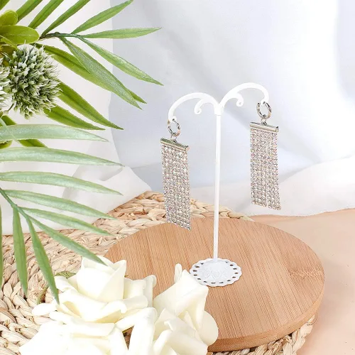 Miniatura 7 de UNICRAFTALE 20 aretes de aro pulidos a mano de 0.472 in, aretes de aro de acero inoxidable de 0.028 in, componentes de alambre de acero inoxidable