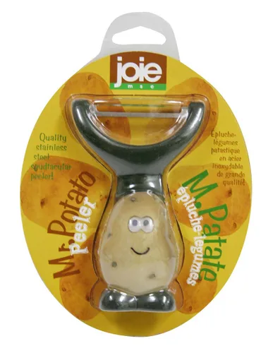 Miniatura 2 de Joie Mr Potato - Pelador en forma de Y, bonito accesorio de cocina para verduras y frutas, crea hebras de pasta vegetales largas y anchas, hoja