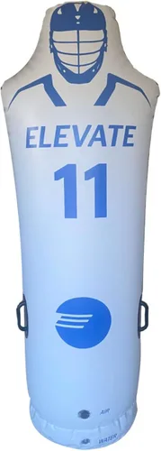 Miniatura 7 de Elevate Maniquí inflable con bomba de aire, gran ayuda de entrenamiento deportivo para lacrosse, fútbol, baloncesto, hockey sobre césped, saco