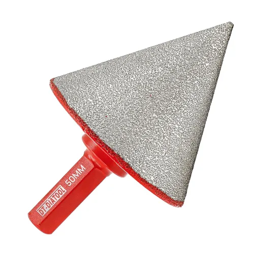 Miniatura 38 de DT-DIATOOL Broca biseladora de diamante de 3 pulgadas para azulejos, granito, mármol, agujeros existentes, ampliación, pulido, modelado, agujeros