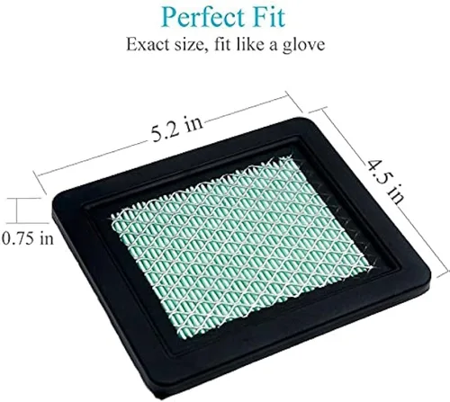 Miniatura 2 de Paquete de 5 filtros de aire 17211-Zl8-023 de primera calidad para cortacésped compatible con Honda Gcv160 Gcv190 7021P
