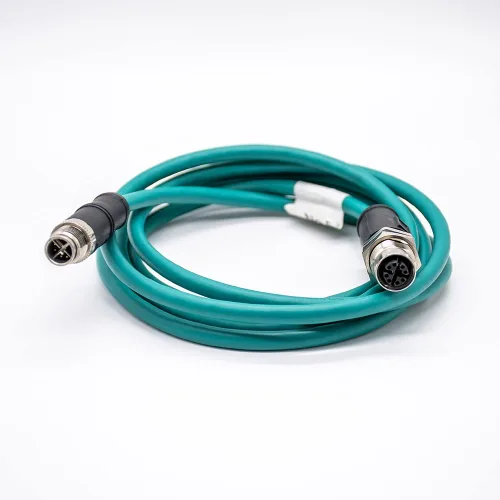 Miniatura 11 de Elecbee Conector M12 5 Pin A-Code Hembra a Hembra Cable terminado doble 1M/3.3ft