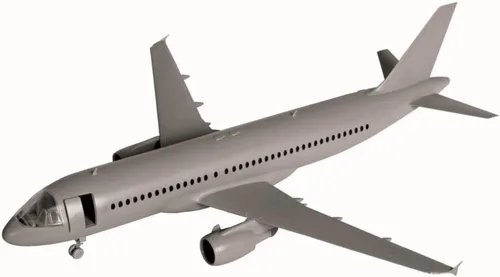 Miniatura 4 de Zvezda Models Airbus A-320 - Aeroflot Modelo Kit (escala 1/144)
