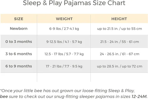 Miniatura 5 de Burt's Bees Baby - Pijama de una pieza para bebé, niño, para dormir y jugar, algodón 100% orgánico, enterizo de una pieza con cremallera frontal