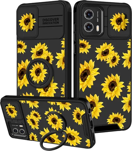 Miniatura 126 de Funermei Funda para Moto G Play 4G 2024 – Funda para teléfono para mujeres y niñas, diseño único de gato y libros, diseño único con funda