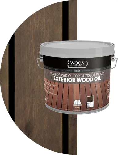 Miniatura 31 de WOCA Comprobador de aceite de madera exterior de Dinamarca, aceite penetrante a base de agua para superficies de madera al aire libre, muestra