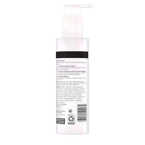 Miniatura 8 de Neutrogena Limpiador de gelatina refrescante para derretir maquillaje, 7% complejo de vitaminas emolientes, removedor suave de maquillaje de cara