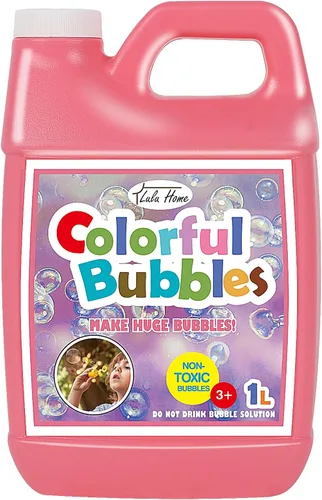 Miniatura 12 de Solución concentrada de burbujas Lulu Home, repuesto de 1 L/33.8 onzas para máquinas de burbujas, varitas gigantes y sopladores - hasta 2.5 galones
