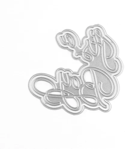 Miniatura 3 de Briartw Troqueles de corte It's a Boy, palabras frases, sombra, sentimiento, para hacer tarjetas, letras del alfabeto, álbumes de recortes, papel