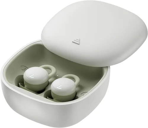 Xmenha Auriculares invisibles verdes con cancelación de ruido para pequeños canales auditivos inalámbricos mini auriculares ocultos auriculares
