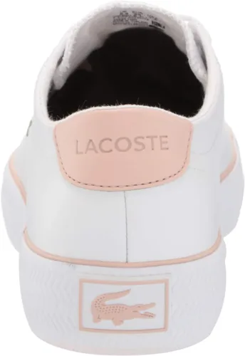 Miniatura 3 de Lacoste Tenis Gripshot para mujer, Blanco con detalles verdes