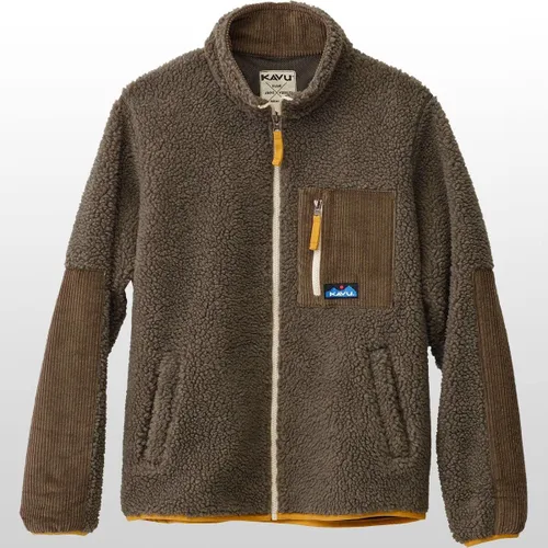 Miniatura 3 de KAVU Pearsoll Sudadera de forro polar, chaqueta de sherpa con cremallera