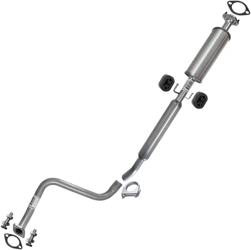 Miniatura 11 de Northeastern Exhaust Kit de sistema de escape de tubo delantero, resonador y silenciador de acero inoxidable compatible con Chevrolet Aveo5
