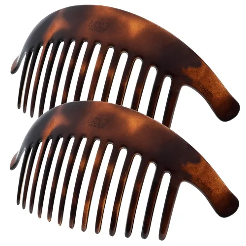 Miniatura 9 de Camila Paris CP2940 - Peines laterales franceses para el cabello, peines entrelazados de perlas blancas, peines de pelo con giro francés, pinzas