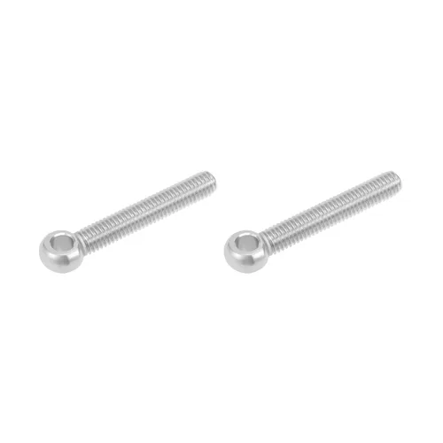 Miniatura 16 de METALLIXITY Perno de elevación oscilante de hombro (M6 x 0.787 in), 5 unidades, pernos de ojo de acero inoxidable 304, para renovación del hogar