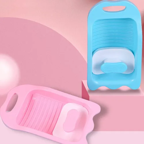 Miniatura 9 de DOITOOL Lavabo para lavar a mano ropa, mini tabla de lavado a mano Tabla de lavado de plástico antideslizante Lavabo de limpieza