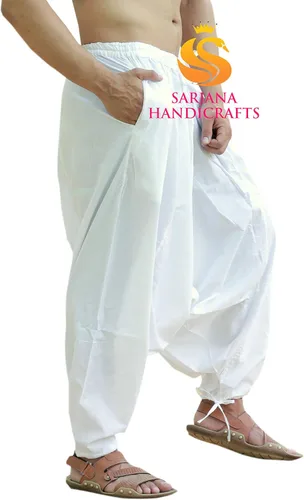 Miniatura 2 de SARJANA HANDICRAFTS Pantalones bohemios de algodón para hombre