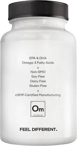 Miniatura 8 de Amen Suplemento Omega-3 - 1500 mg de Omega 3 diario de alta potencia - Aceite de pescado de ácidos grasos EPA y DHA - Suministro para 45 días