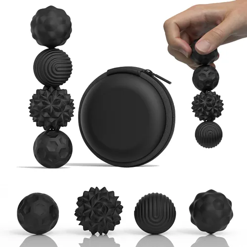 Bolas magnéticas para ansiedad, juguete sensorial de silicona para aliviar el estrés para adultos, adolescentes con autismo, ansiedad, TDAH, imanes